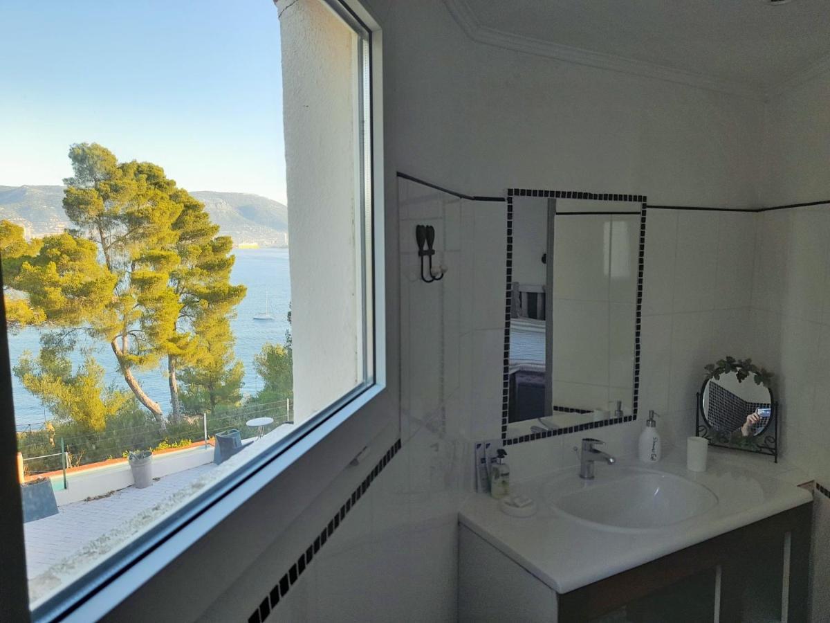 Villa-Chateau Les Terrasses - Tamaris, Plage Des Sablettes, Mer Au Bas De La Propriete La Seyne-sur-Mer Εξωτερικό φωτογραφία