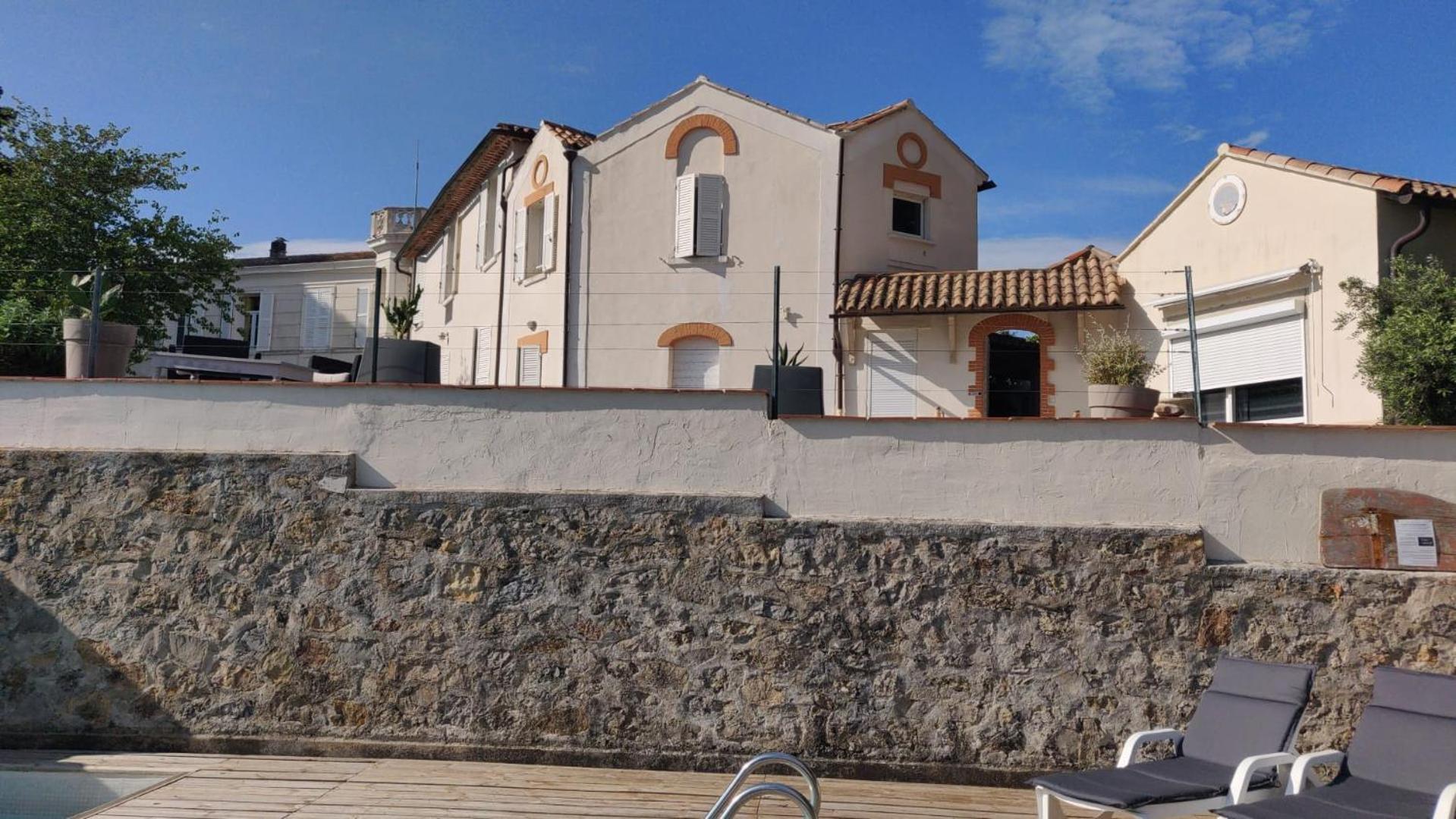 Villa-Chateau Les Terrasses - Tamaris, Plage Des Sablettes, Mer Au Bas De La Propriete La Seyne-sur-Mer Εξωτερικό φωτογραφία